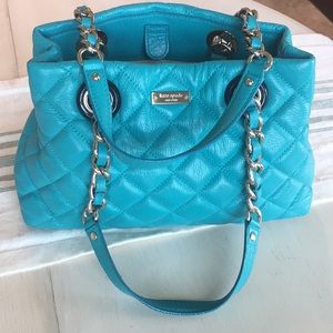 Kate Spade Teal Leather Purse
